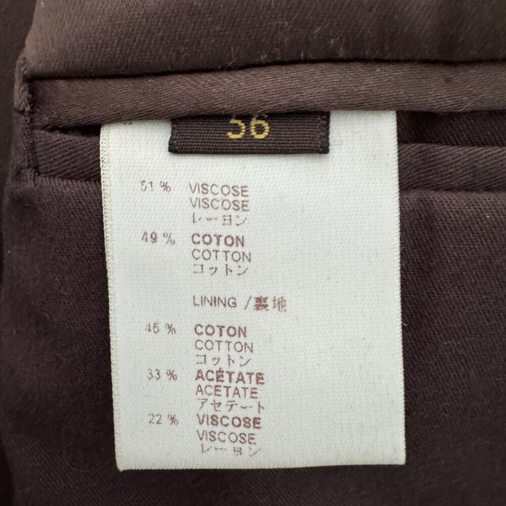 Louis Vuitton Vintage Single-Breasted Jacket, Size FR 56/ US 46 - Picture 14 of 17